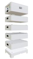 10.24kWh 204.8V Bateria de armazenamento de energia doméstica Display LCD 0-55.C Tempor de carregamento 50A Descarga