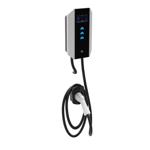 3-in-1 App RFID Meter AC Wallbox Charging Station IP65 Protection Level for Public EV Charging Infrastructure