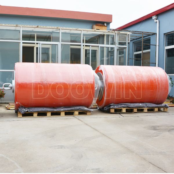 EVA Foam Filled Mooring Buoys Custom Cylindrical Marine Mooring Buoy