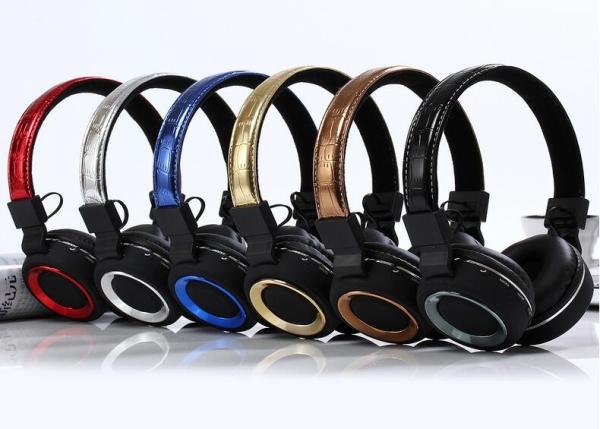 SH32 Bluetooth Headphones 5.0 Wireless Headsets Folding TF Card FM Handsfree Headphone Factory Sales