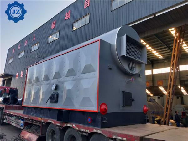 Estrutura horizontal do tubo de fogo da caldeira de vapor de carvão para o moinho de matérias têxteis ISO9001