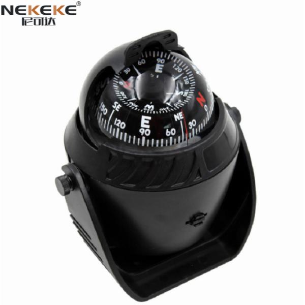 ボート用ABSマリンコンパス、磁気偏角付きデジタルダッシュボードコンパス