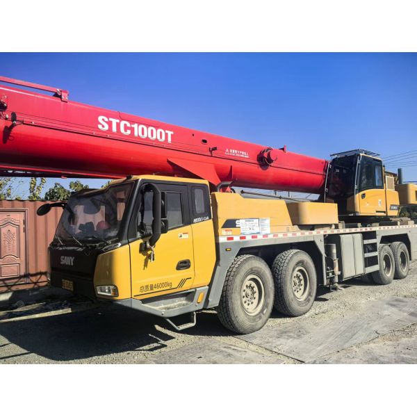 2024 Sany Used Crane STC800C5-8Pro Main Boom: 49.5m Jib: 16m Counterweight: 18 Tons Excellent Working Condition.
