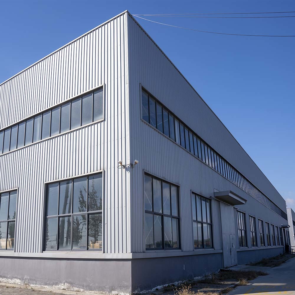 Customizable Design Large Span Steel Structure Building with Q235B Q355B Steel for Warehouses and Workshops
