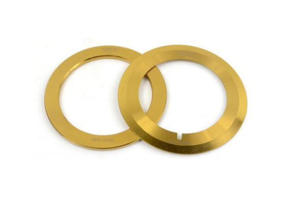 Super Hardness Circular Slitter Blades For Label / Printing / Paper Mills