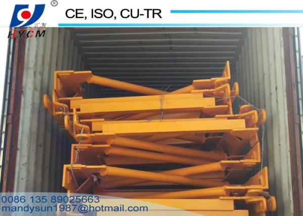 Supply QTZ250(PT7030) 16tons Flat Top Topless Tower Crane without Cathead in Dubai and Iran