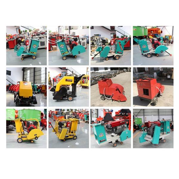 Portable Walk Behind Handheld Road Floor Concrete Cutter Saw Machine with 380V/50HZ