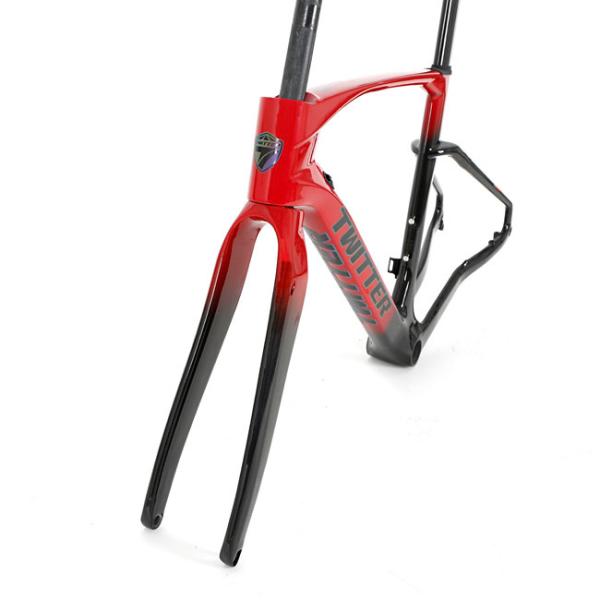 гравий Frameset углерода 700x40C, рамка велосипеда 48cm для цикла гравия гибридного