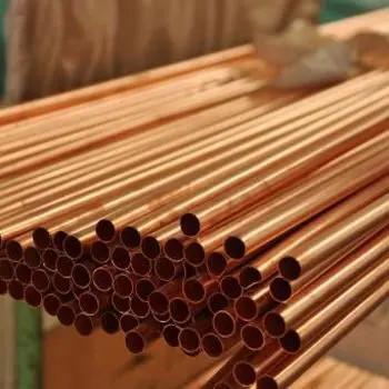 Pressão C70600 C71500 Tubos de cobre e níquel superfície lisa parede 0.065 polegadas - 0.5 polegadas
