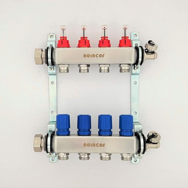 Radiant Floor Heating Stainless Steel Manifolds Systems , Stainless Steel UFH Manifold