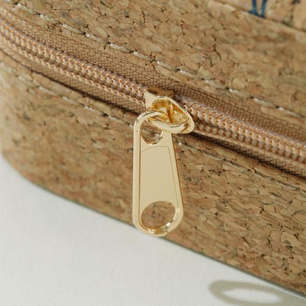 ORIGINAL PREMIUM CORK JEWELRY BOX PORTABLE TRAVEL EARRINGS RING NECKLACE STORAGE BOX