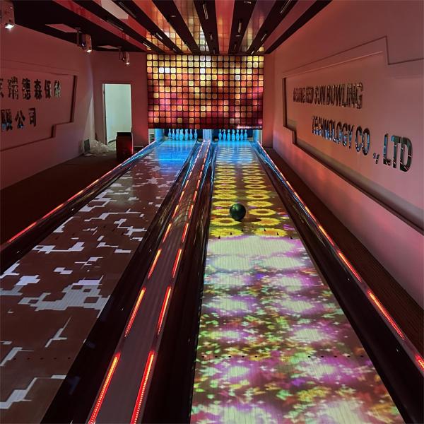 2024 New Bowling Alley Lane Real Time Interactive Object Tracking Bowling Equipment