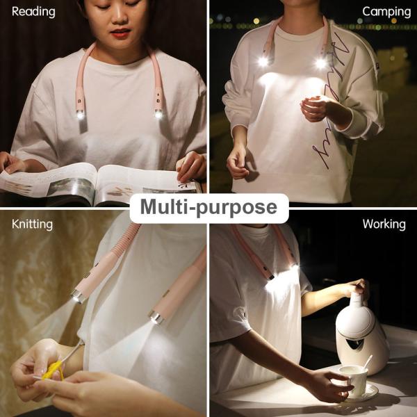 Flexible Neck Charging Led Desk Lamp Reading Lamp Energy 30000 Hours Lifespan White