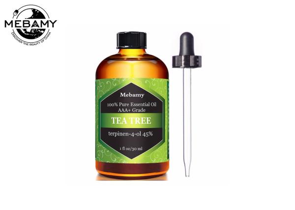 Óleo essencial da árvore 100% pura natural do chá para a aromaterapia para refinar da pele
