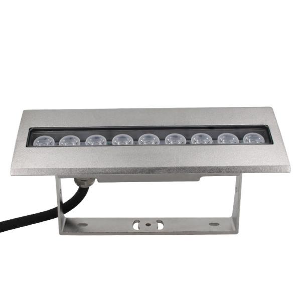 luzes subaquáticas de aço inoxidável de 316l Rgb, luz subaquática de 9x4w IP68