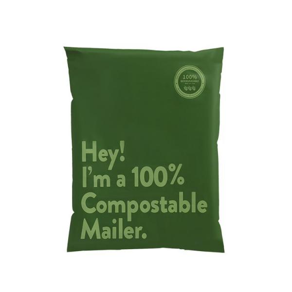 Recyclable Compostable Mailing Bag PLA Eco Friendly Parcel Bags Matte
