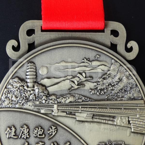 Indonesia city running competition medal customization, production of Marathon Medal of Honor, antique bronze medal