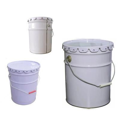 Stackable Rust Proof 5 Gallon Metal Paint Bucket For Paint  Solvent