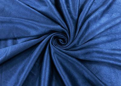 tela de estofamento de 140GSM Microsuede para favorável ao meio ambiente azul nórdico dos acessórios