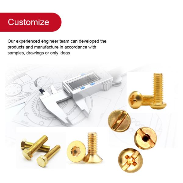 Система метрических измерений Плоская шестеренковая головка латуни Машинный винт с черной оксидной отделкой