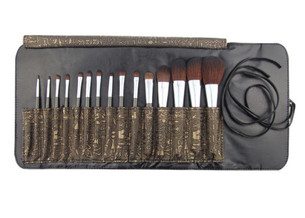 Beauty Professional Makeup Brush Set / Goat Hair Makeup Brushes For Travel