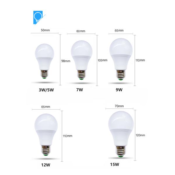 IP44 Garden Energy Saving Light Bulbs 30000h Cool White Warm White