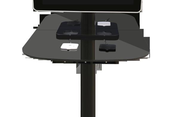 Public Cell Phone Charging Station With LCD Signage Simple And Fashionable