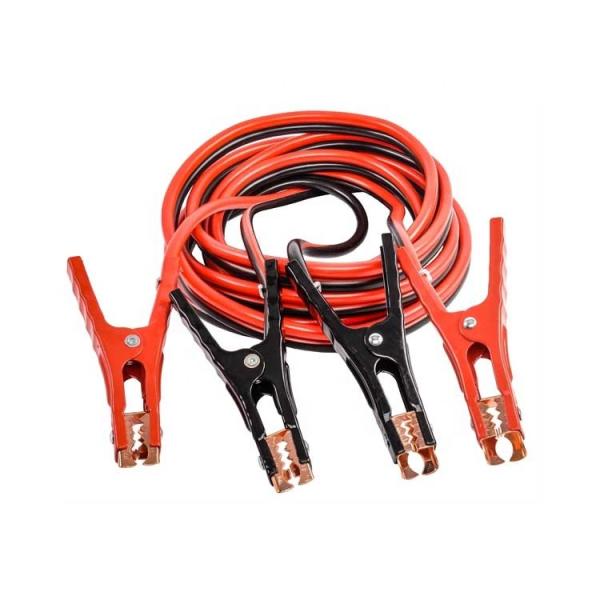 a bateria de carro Jumper Cables de 2m, auto cabo TPR do impulsionador 500A isolou