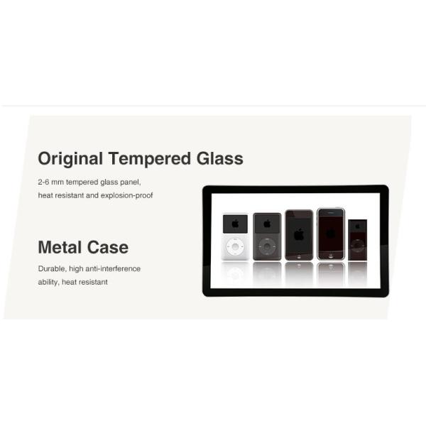 All In One 21.5 Inch Touch Screen LCD Monitor 300nits Brightness With VGA HDMI Ports