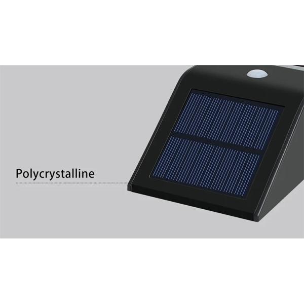 LED Solar Motion Sensor Wall Light for Family 4v 0.33w Wall Mount 6000K Color Temperature