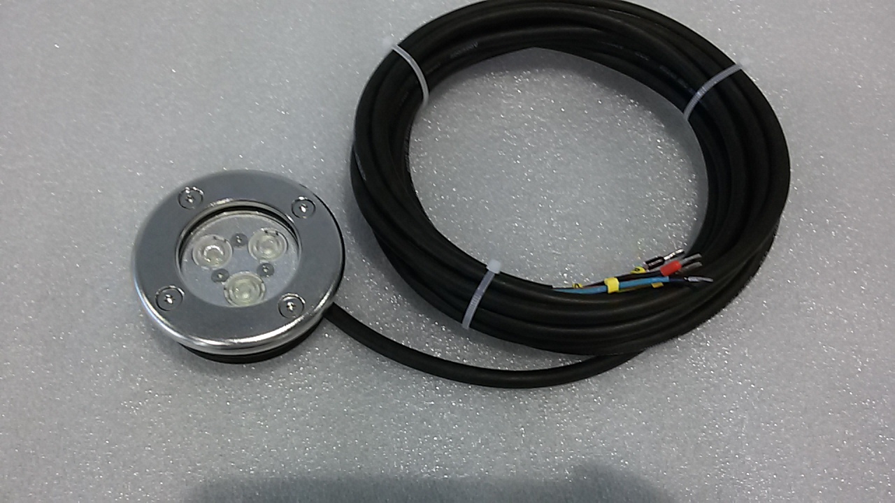 Высокая яркость LED Lights / Пруд Теплый белый Светодиодный подводный огни IP68 бассейн