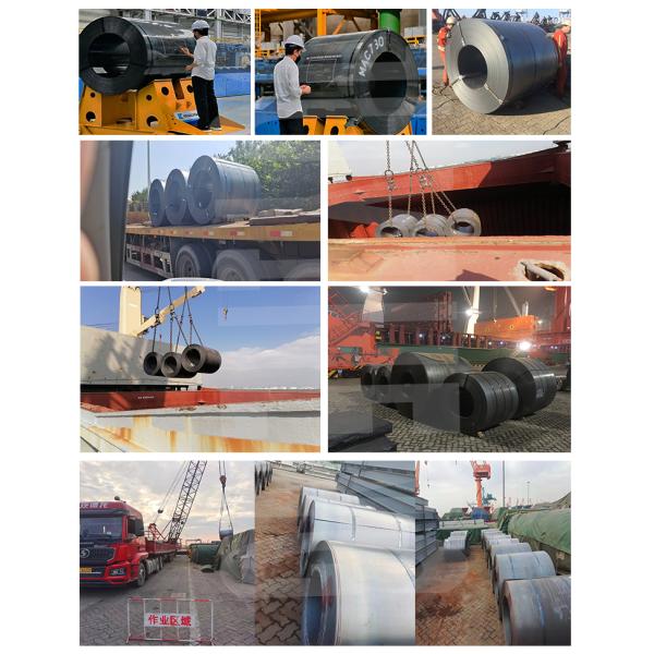 600 - 1500 mm bobina de acero al carbono laminada en caliente Q195l S355JR bobina de acero laminada en caliente