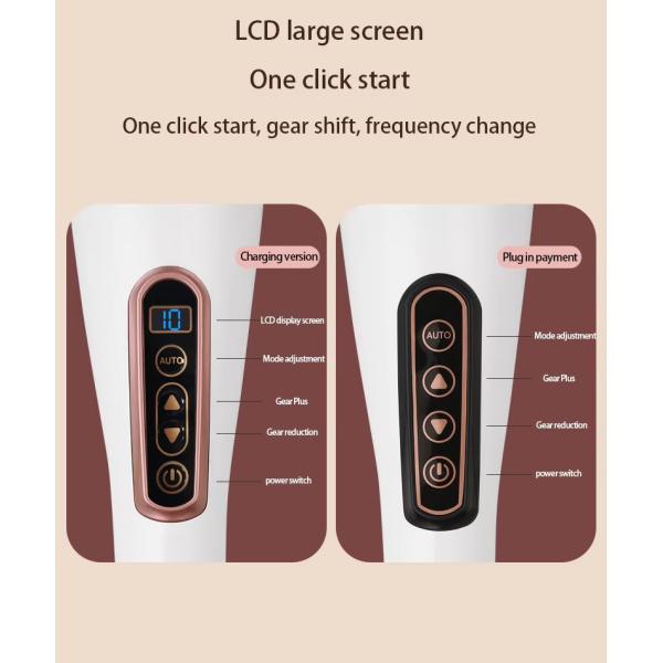 Pulse Cervical Massager Wireless Body Back Massage Stick Muscle Recovery Massager