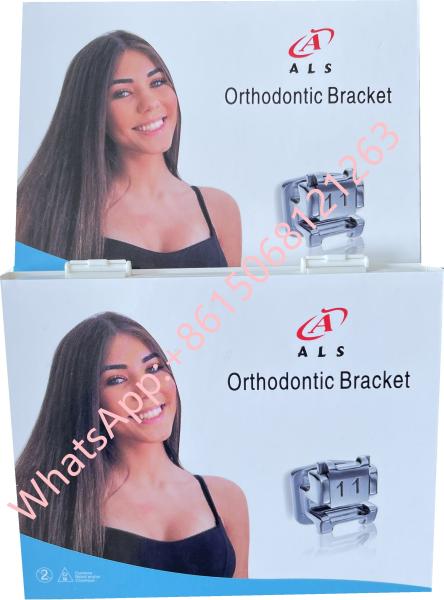 Class I Instruments PROFESSIONAL DENTAL Orthodontic Bracket Mini Roth 0.022 Metal SELF-LIGATION Top Performance