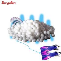 Materia prima TPE personalizable con un amplio rango de dureza flexible para aletas/alitas de natación