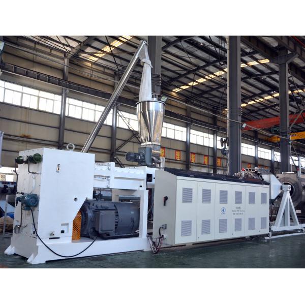 Linha de produção de tubos de PVC de grande tamanho de alta saída HYPET315/400/500/630mm Máquina de fabricação de tubos por ZS92/188 Extrusora Twin Cónica