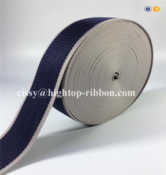 PP woven webbing for bags,woven colored pp webbing for shoulder bag,hight quality,refelective,stock webbing
