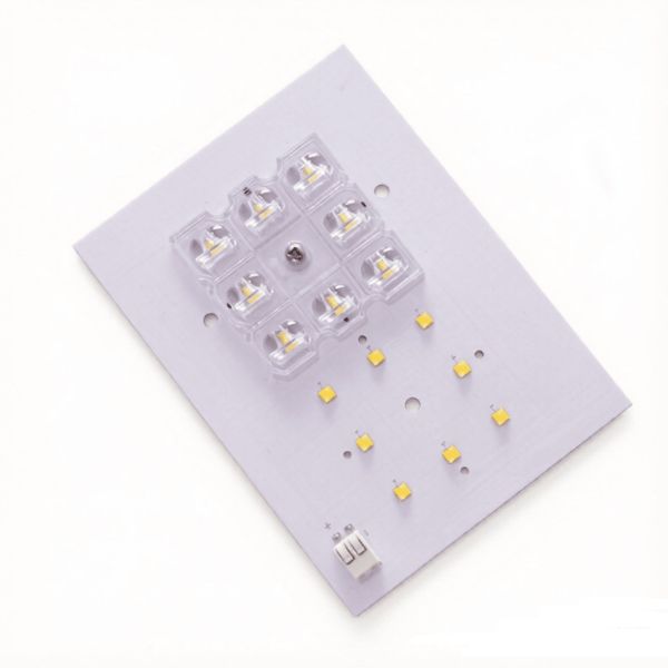 16 LED Street Light Module PCB Board with XTE2 XPG3 LED Chip and 147x72 Degree Beam Angle