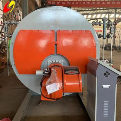 Firetube Wet Back Steam Boiler Systems 4MW 6 Ton Natural Gas Fired Steam Boiler