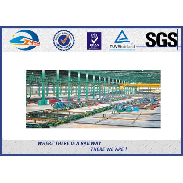 Trilho de aço liso DIN536 900A do guindaste com o comprimento 10 -12M