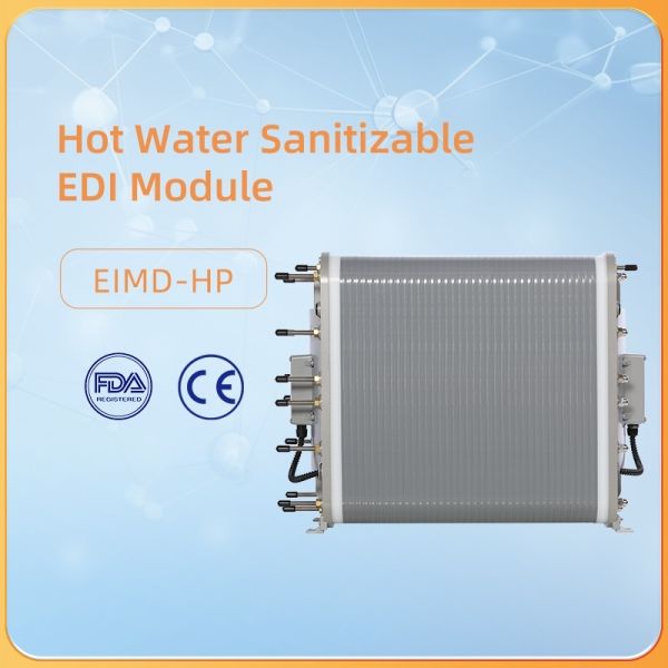 High Temperature Resistant EDI Module Chemical Free Regeneration With 90-95% Recovery
