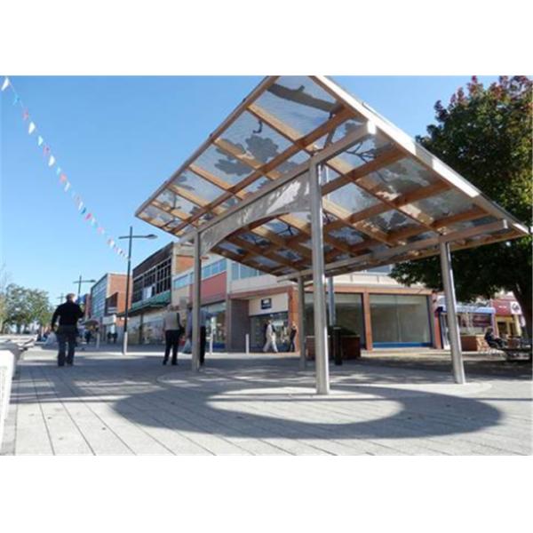 Декоративный алюминиевый навес пефорировал панели сетки 0.8mm толстое