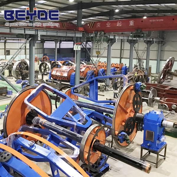 Кабель Твистер барабанчика делая машиной 1250 1+1+3 подержанных легких Оператинг