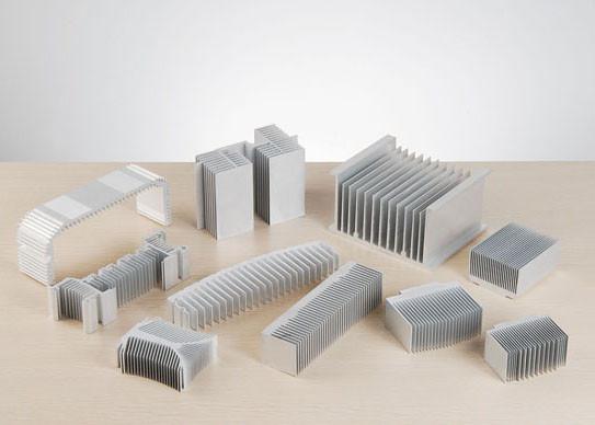 Computer heatsink extrusion profiles With Aluminum Alloy 6063 -T5 Material