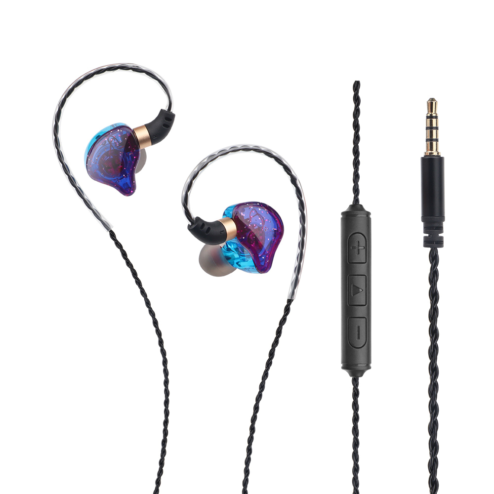 ML-AZ04 Type‑C/3.5mm Wired In‑Ear Earphones, 10mm Dynamic Driver HiFi Stereo Earbuds, Ergonomic Over‑Ear Hook Design with Built‑in Microphone Volume Control, 360° Surround Sound Sports Headphones