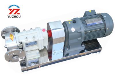 High Performance Rotary Motor Drive Pump , Lobe Gear Pump With Single Impeller