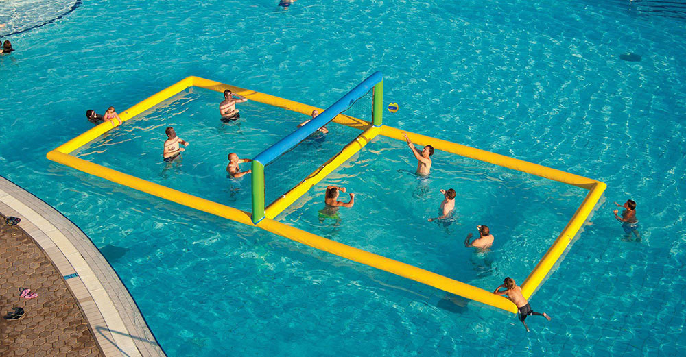 Experience the Best Outdoor Entertainment with AJUNION Inflatable Volleyball Pool