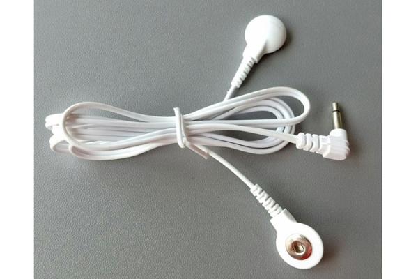 TENS Wires Electrode Wires for TENS Unit, DC 3.5mm Plug to 3.5mm Snap On TENS Electrodes Wires