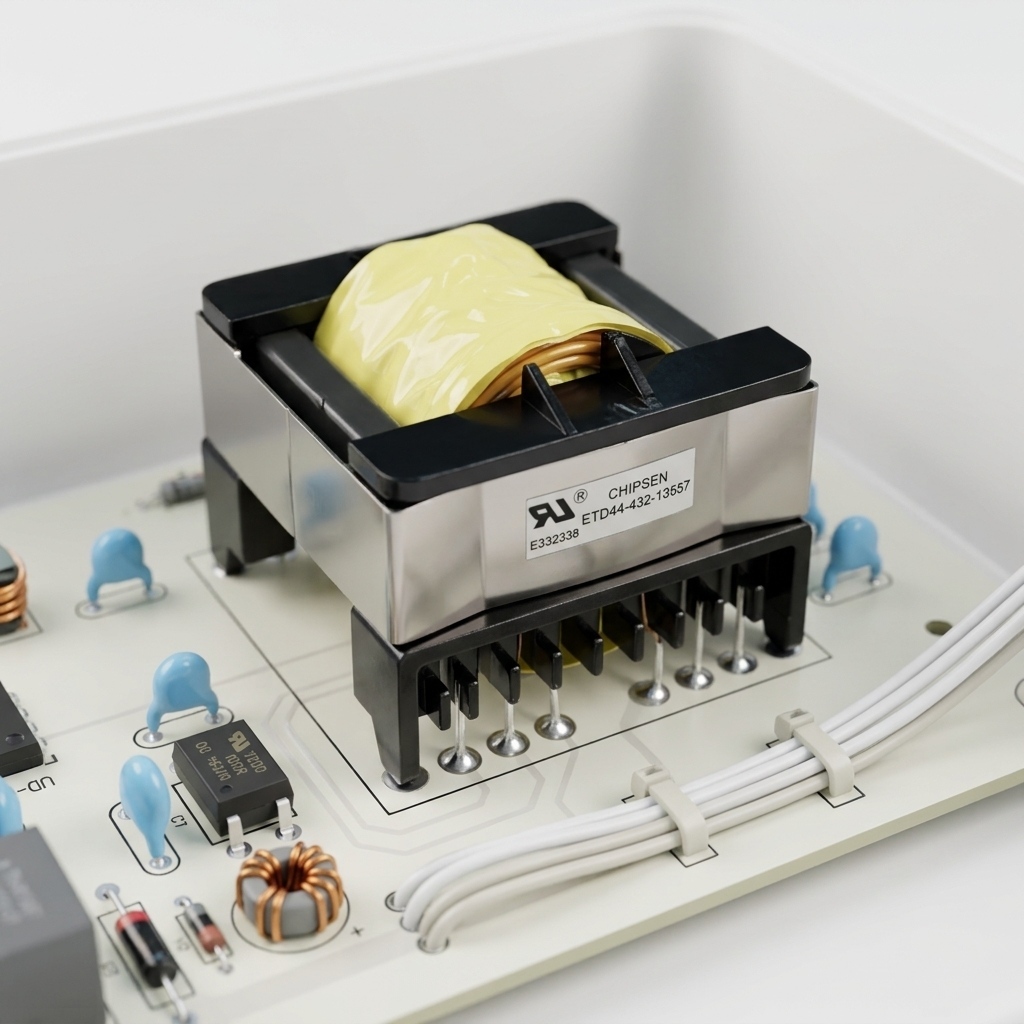 230V LLC Resonant Transformer ETD44 Power Transformer For Industrial Inverter
