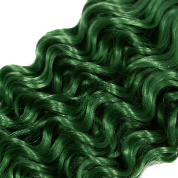 #T1B/Green Deep Wave Remy Human Hair Bundles Sew In Weave Bundles Brazilian Bundle Deals